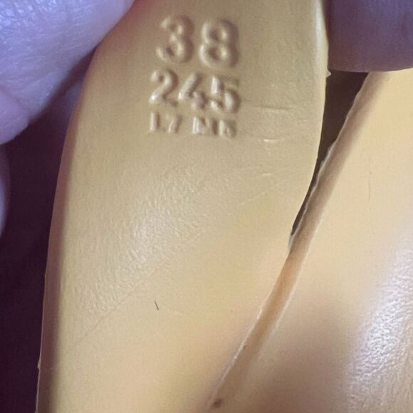 Birkenstocks yellow sandals